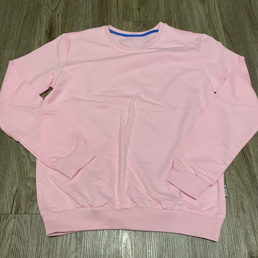 Kids Pink Crewneck Sweatshirt